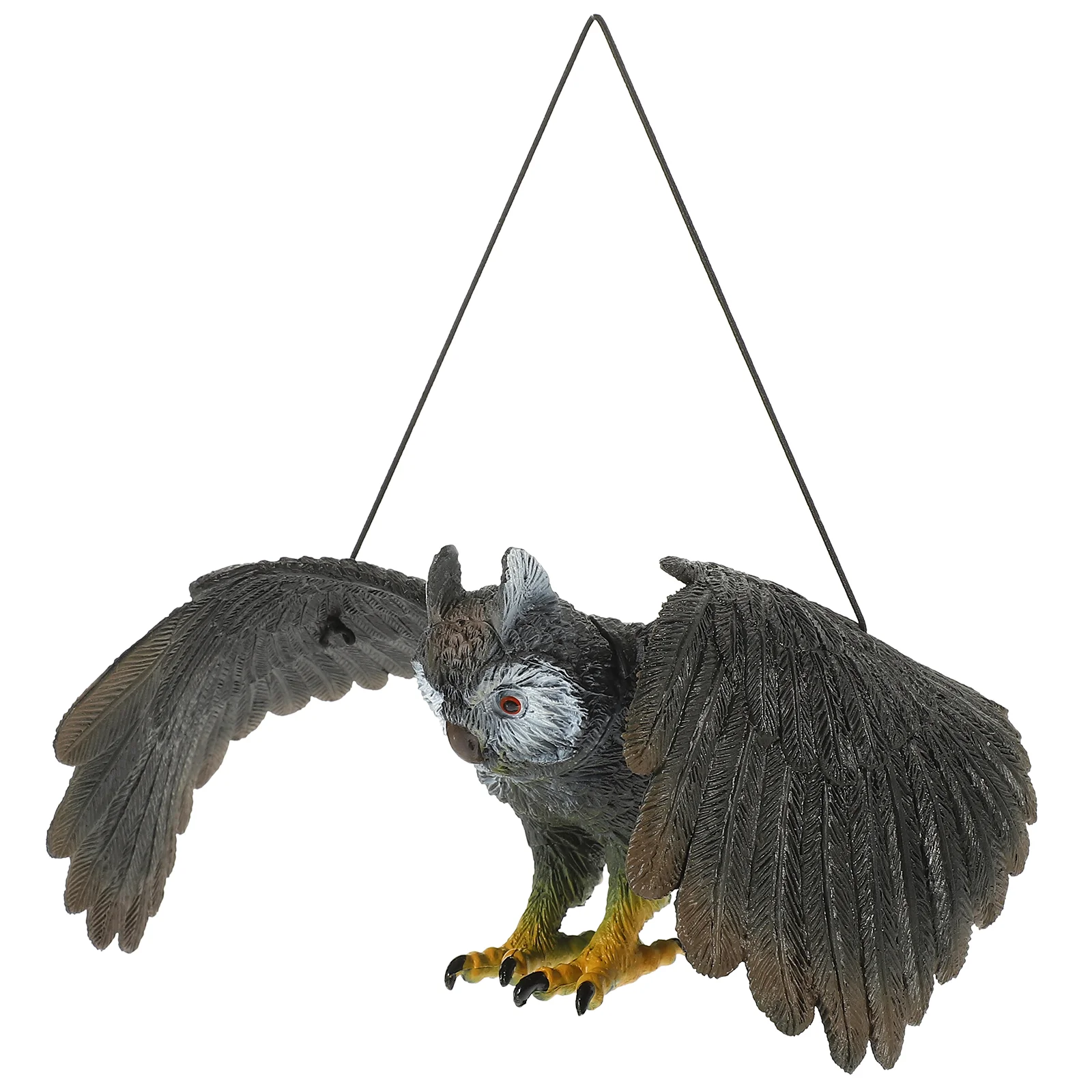 Hanging Lawn Decorations Outdoor Decorative Craft Scare The Birds Yard Owl Ornament Garden