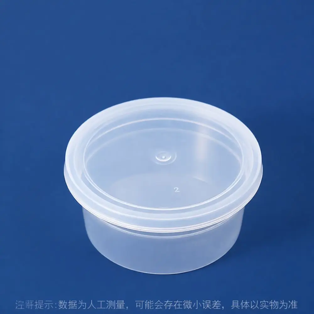 Plastic Divided Storage Box For Polymer Clay Putty Fluffy Slime Containers Airtight Craft Organizer Tools