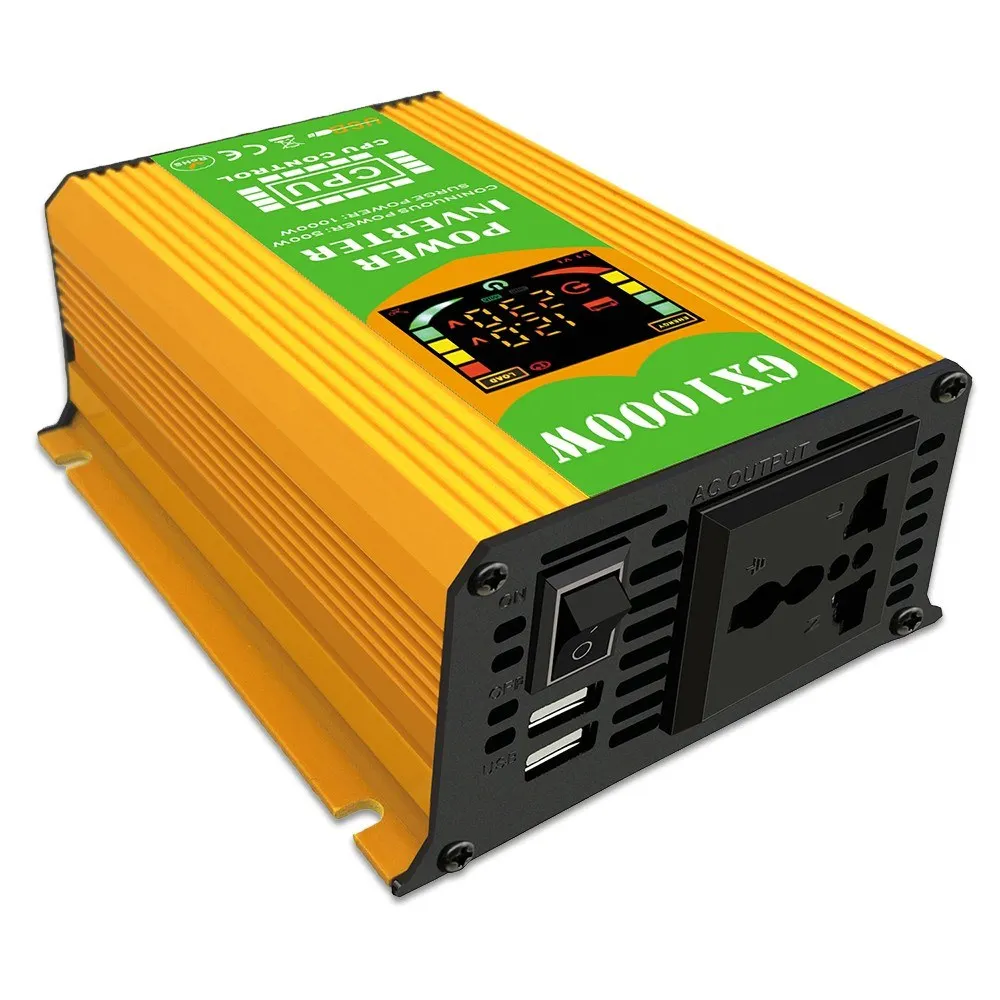 Modified Sine Wave Inverter High Frequency300W Power Watt Power Inverter DC 12V to AC 110V Converter Car Power Charger Inverter