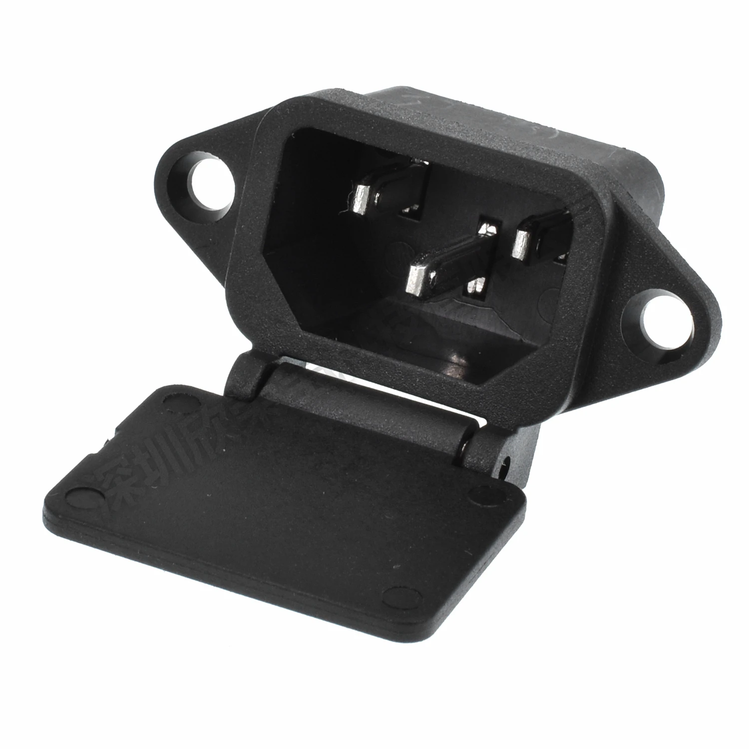 AliExpress Waterproof IEC320 C13 C14 wired AC power Socket Receptacle Connector electric bicycle car battery Charging Outlet dustproof 10A
