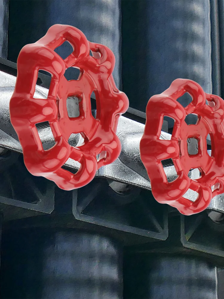 مقبض صمام كرة حديد الصب ، كم ، صمام بوابة #6