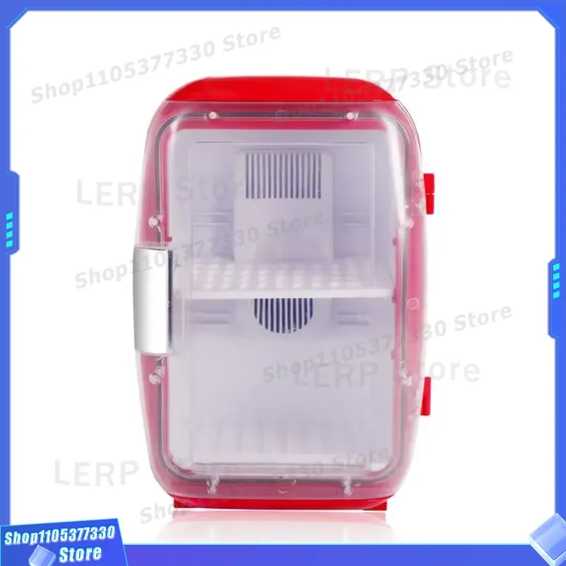 White Fox Mini Fridge Portable Thermoelectric Cooler 0-60C Dual Temp Control Smart Small Refrigerator for Car Home Office CE