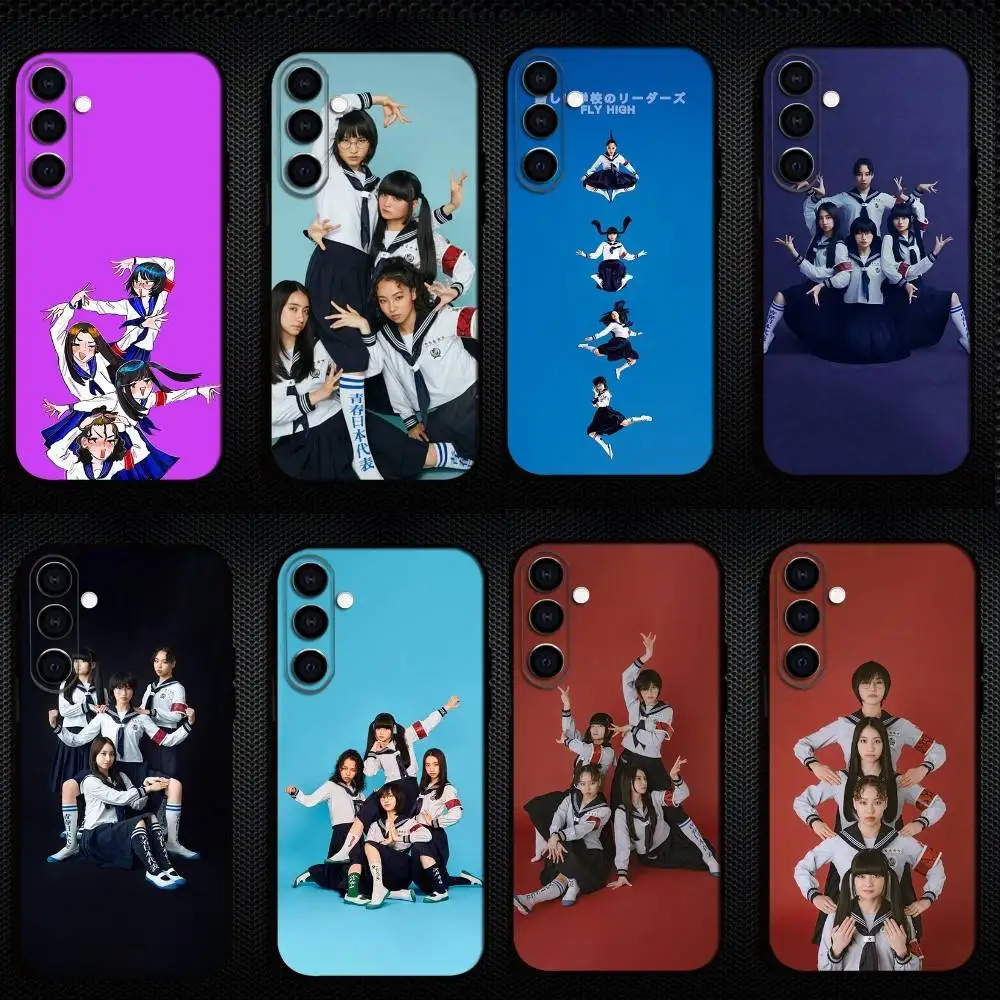 

A-Atarashii Gakko Phone Case For Samsung Galaxy A73,A72,A71,A70,A53,A52,A51,Others Soft Black Cover