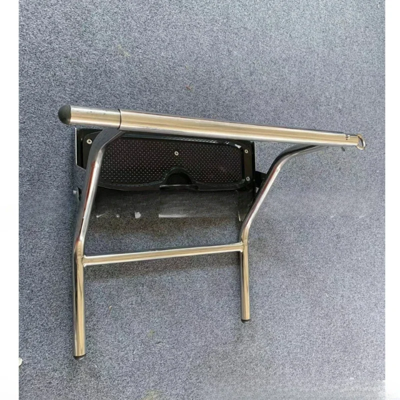 

304 stainless steel motor hanger inflatable boat luya boat machine fixing frame drift boat engine special hanger