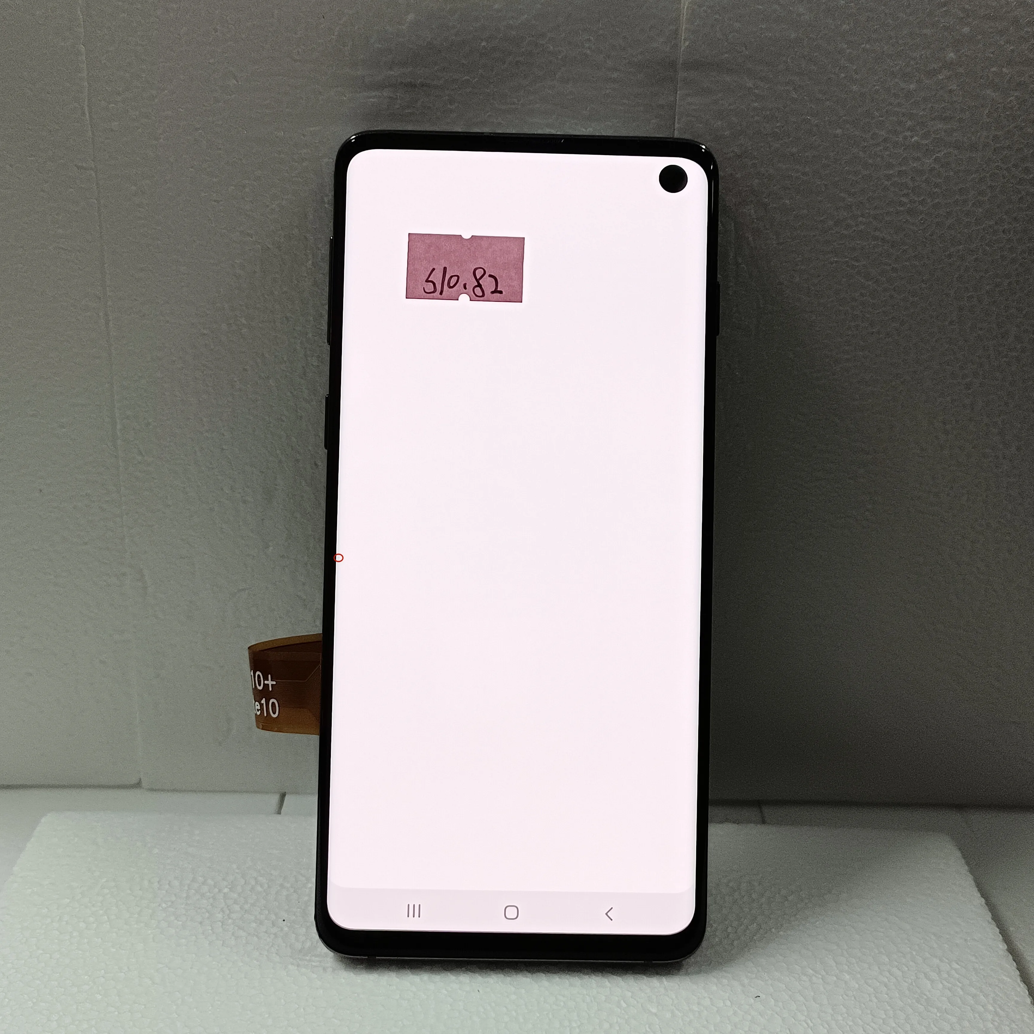 6.1''AMOLED For S10 Display Screen For Samsung Galaxy S10 Lcd G973 G973f/ds G973u With Defects Glass Display Digitizer Assembly