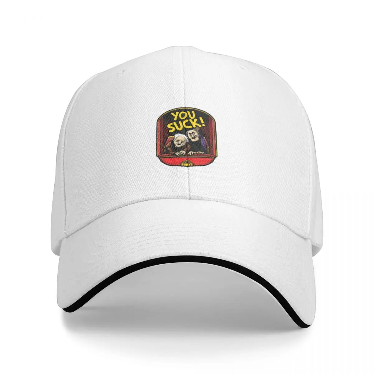 Statler And Waldorf T-ShirtStatler and Waldorf (You Suck) Baseball Cap Sun Cap Luxury Cap fishing hat For Women 2024 Men's