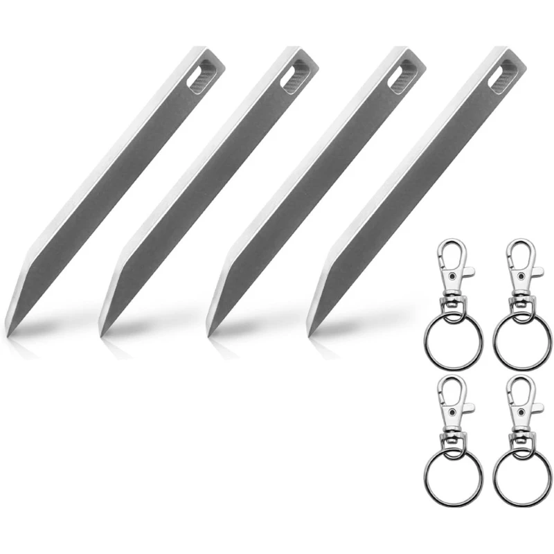 

EDC Pry Bar Keychain, Multitool Stainless Steel Key Ring, Pocket Pry Bar for Outdoor, Survival Gear, Bottle Opener & Screwdriver