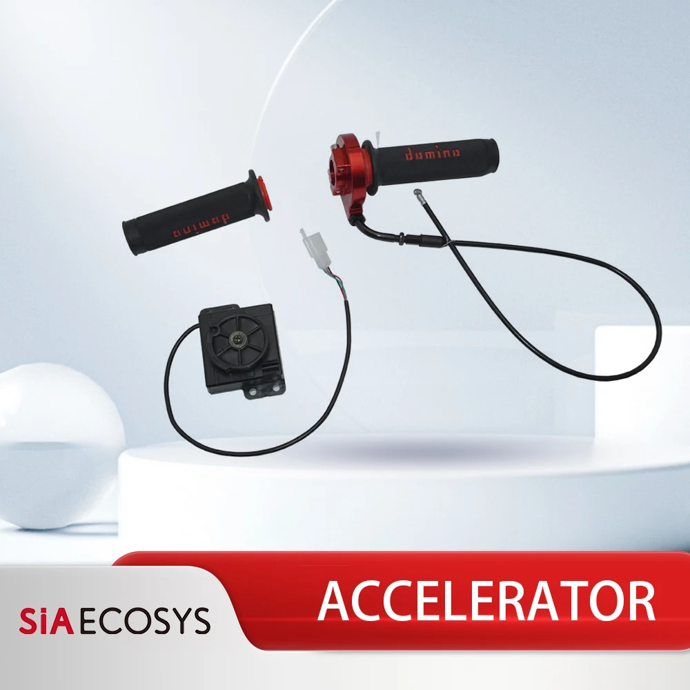 

Universal Throttle Grip Assembly Kit for Electric Scooter Complete Accelerator with Cable