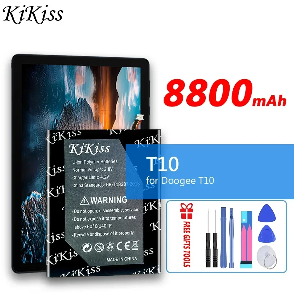 

8800mah KiKiss Battery T 10 (32108145) for Doogee T10 Replacement Bateria