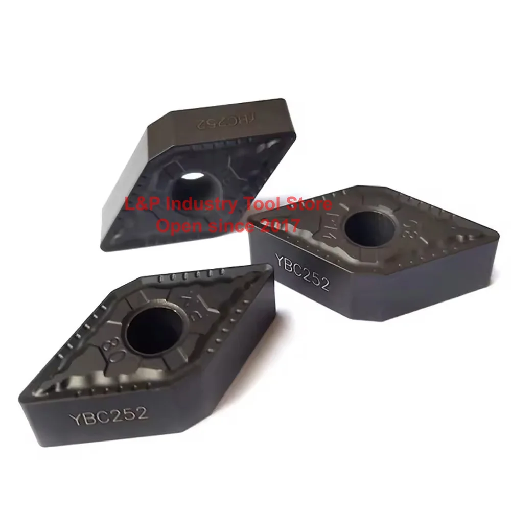 

Original CNC Turning Tool DNMG150612-PM DNMG150604-PM YBC151 YBD252 DNMG150608-PM YBC252 Carbide Inserts Hard Metal Lathe Cutter