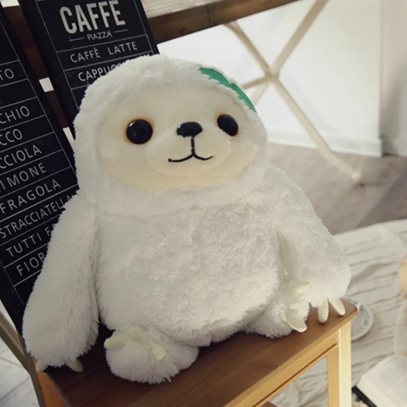 ตุ๊กตาสลอธสุดน่ารัก ของเล่นเด็ก หมอนกอดนุ่มฟู ตุ๊กตาผ้าพลัฌ ของขวัญวันเกิด