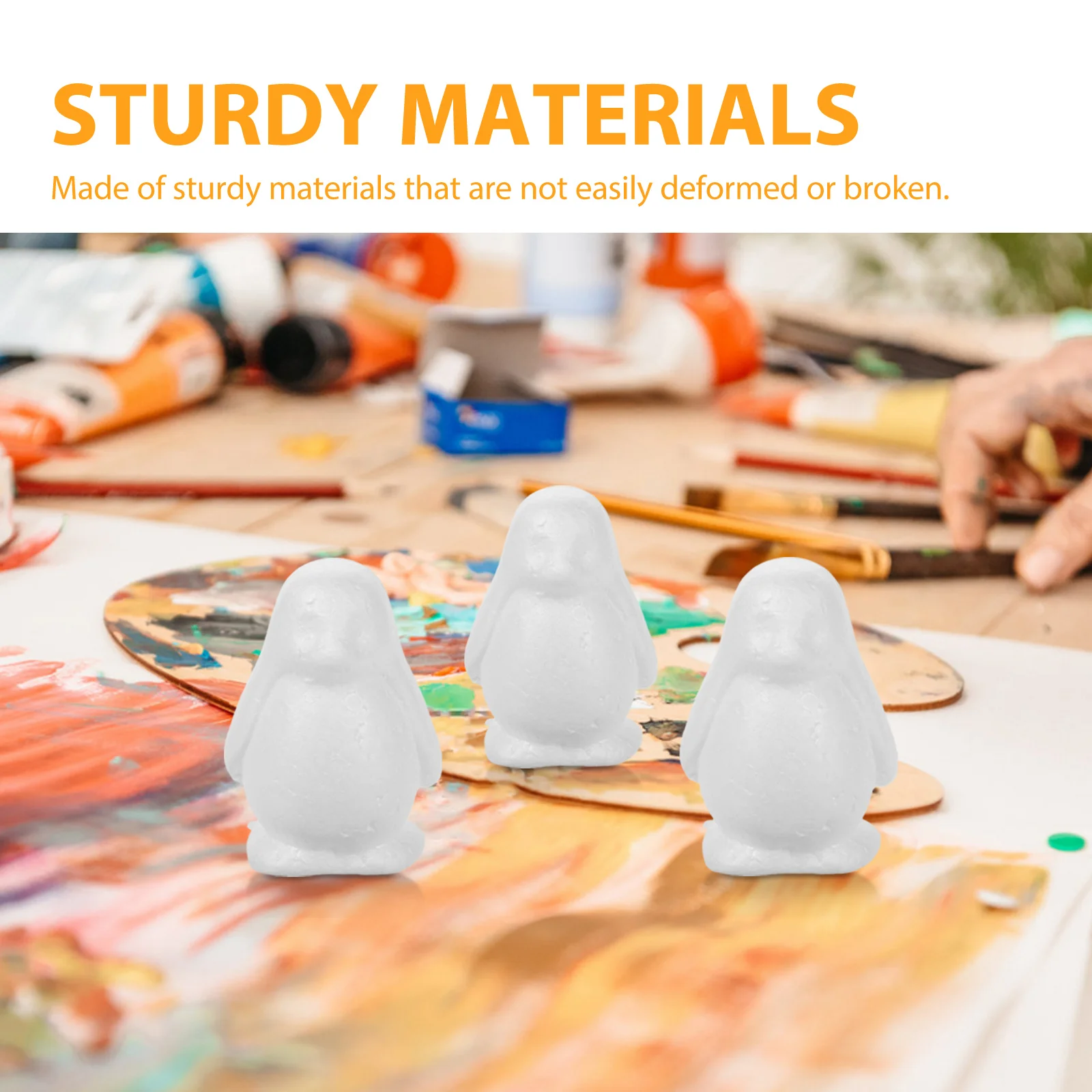 10 قطعة الجنين رغوة الحرفية البطريق لتقوم بها بنفسك عدة الإبداعية الرغاوي الأجنة للفنون الحرف حلي الحفلات سطح المكتب الديكورات الحرفية رغوة الجنين