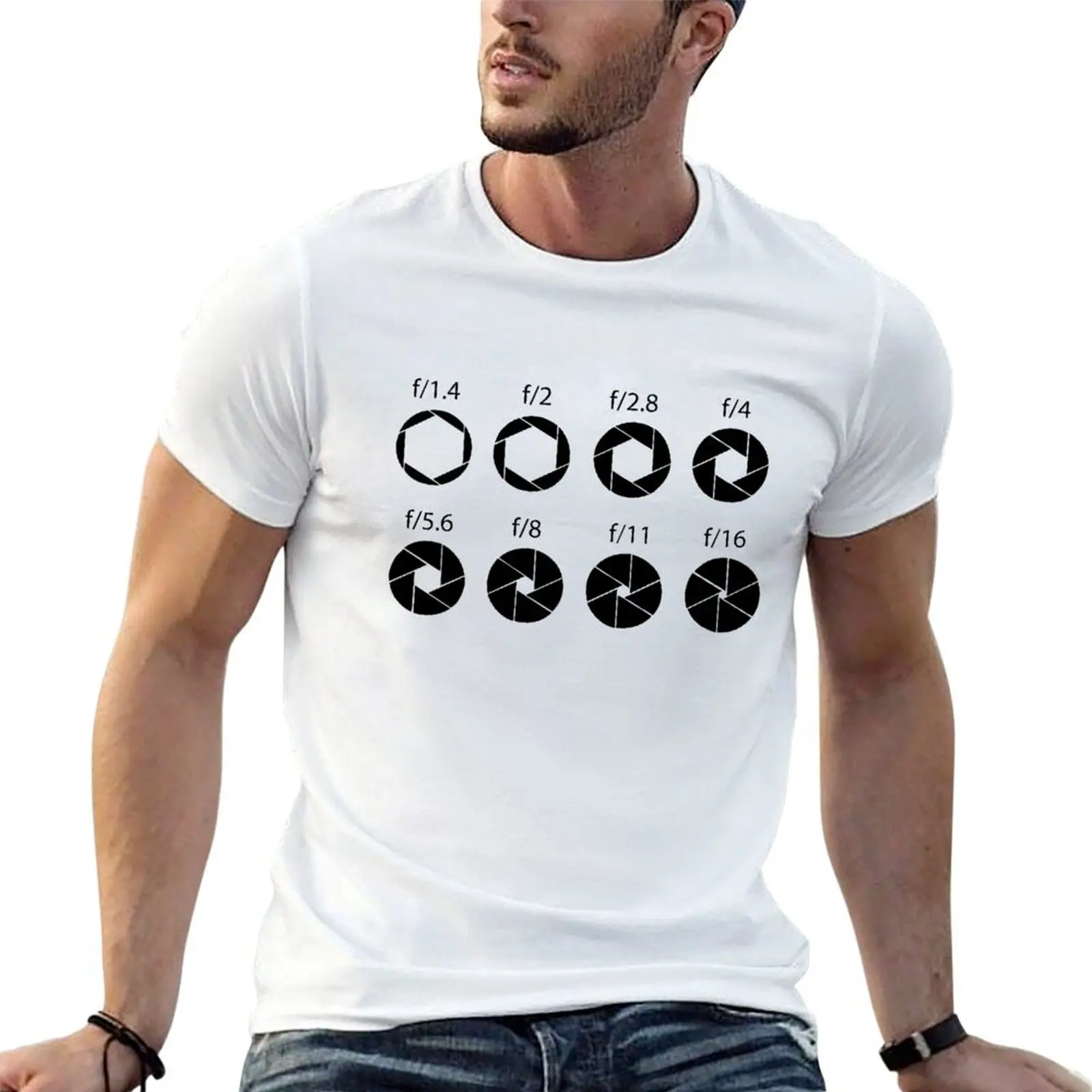 

F-stops - Black T-Shirt black cotton t-shirt plain for man package t shirts for man pack cotton t shirt custom print T-shirt