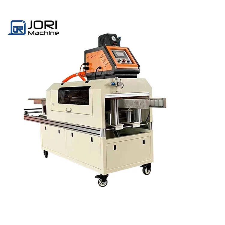 JORI Hot Melt Glue Carton Box Sealing Machine Biscuit Box Glue Sealing Machine Food Box Gluing Packing Machine