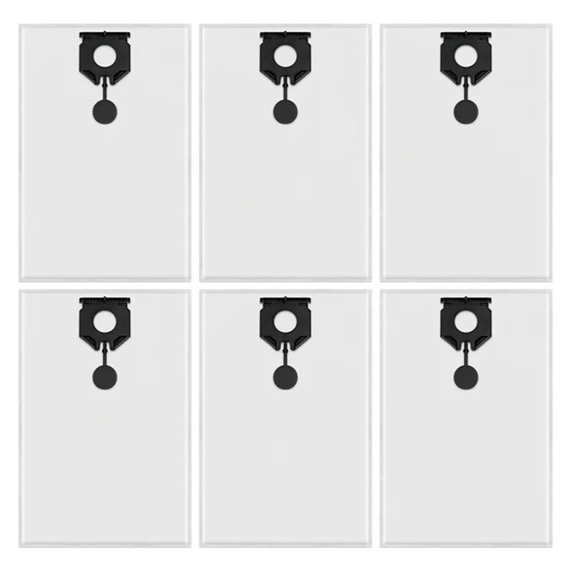 Him-para karcher 2.889-154.0 nt30/1 sacos de filtro de poeira de substituição (6 peças) para peças de saco de pó de aspirador de pó karcher