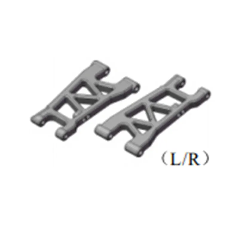 HSP อะไหล่51305 51306ด้านหน้า/หลังล่าง (L/R) สำหรับ1/10 4WD EP บนถนน4CH รถยนต์/2.4GHz 94513/94513PRO Hispeed GT