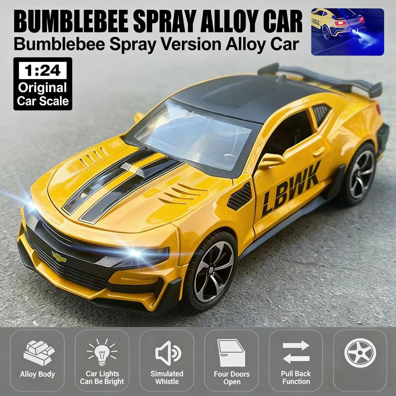 �y�Z�[�����z�y������z1:24�X�P�[�� �X�v���[�y�C���g�d�グ �o���u���r�[ �J�}�� ������ �T�E���h�����C�g ���o�E���h�J�[ ���f���A�V�~�����[�V���������Ԗ͌^