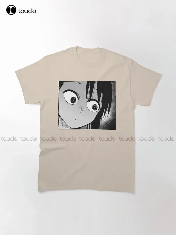 Nagatoro Eyes - Ijiranaide Nagatoro-San Classic T-Shirt Mens Black Tshirt Custom Aldult Teen Unisex Digital Printing Tee Shirts