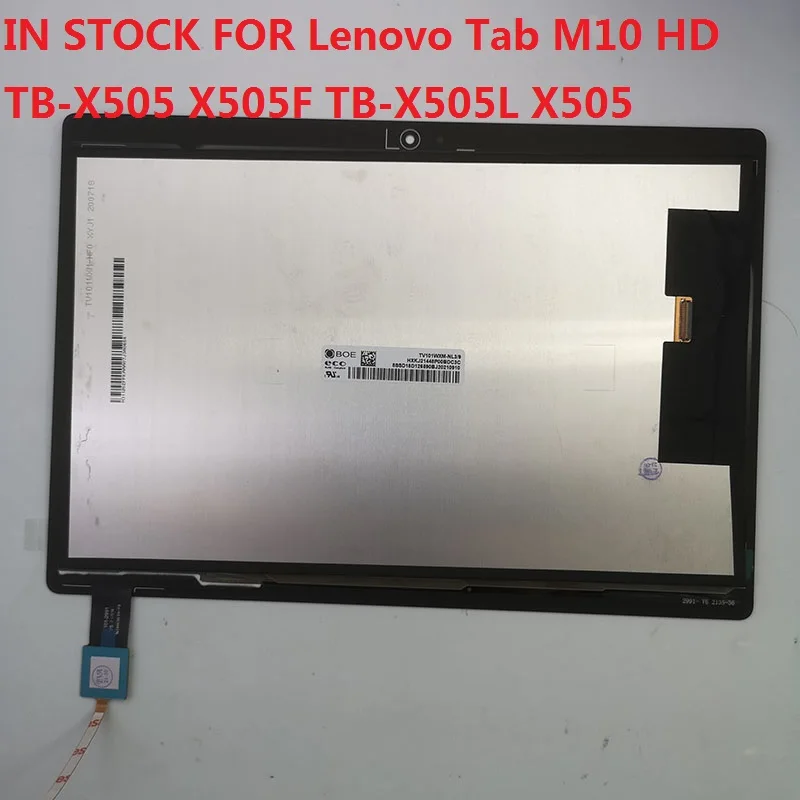 10.1'' For Lenovo Tab M10 TB-X505 TB-X505F TB-X505L TB-X505X LCD Display and Touch Screen Digitizer Assembly