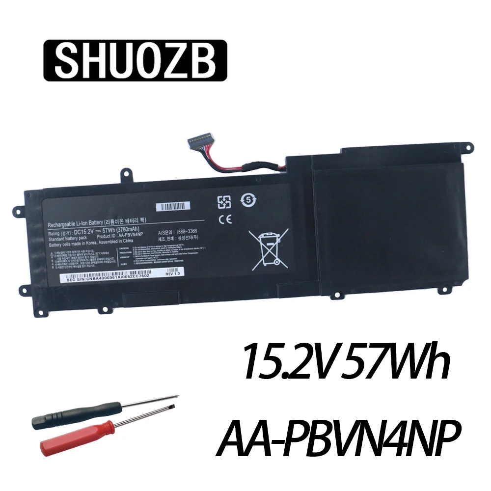 

15.2V AA-PBVN4NP BA43-00361A Battery for Samsung ATIV Book 6 NP670Z5E NP670Z5E-X01 NP670Z5E-X01BR NP670Z5E-X01RU NP670Z5E-XD2