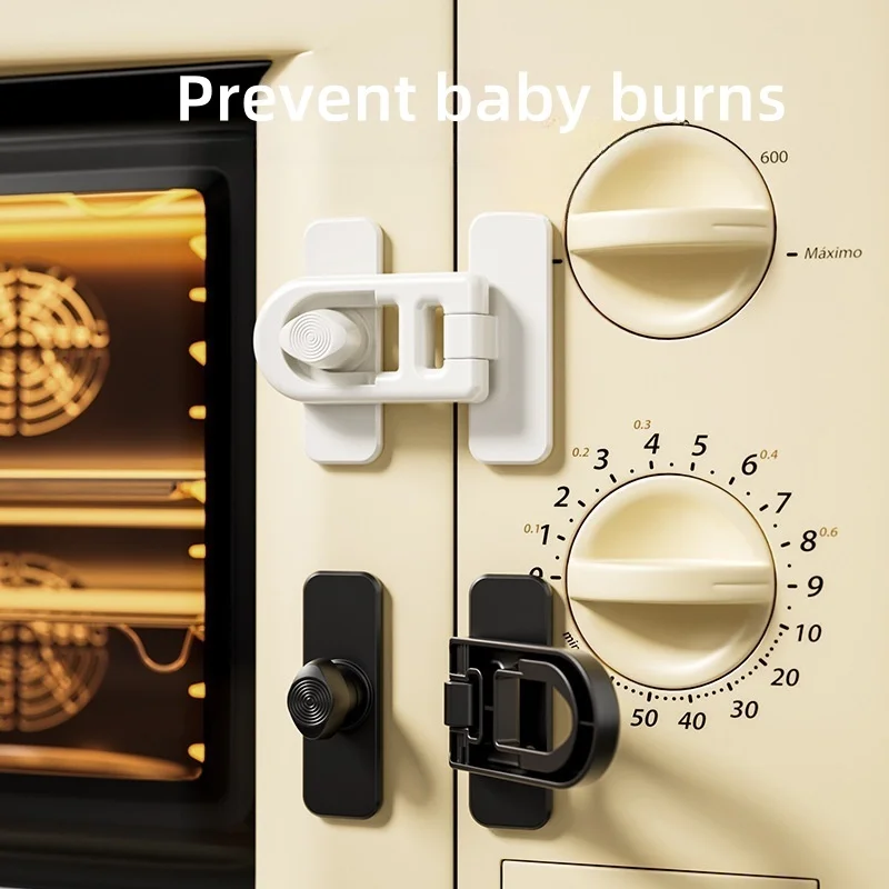 1 قطعة-4 قطعة سلامة الطفل قفل باب الثلاجة لا المسمار حريزعلى الأطفال قفل الثلاجة أقفال حماية سلامة الطفل لخزانة الميكروويف