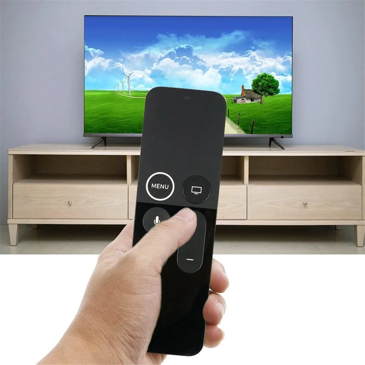 

BABP Replace Remote Controller A1962 EMC3186 TV Remote for Apple TV Siri 4K A1842 5Th 2017/A1625 4Th 2015