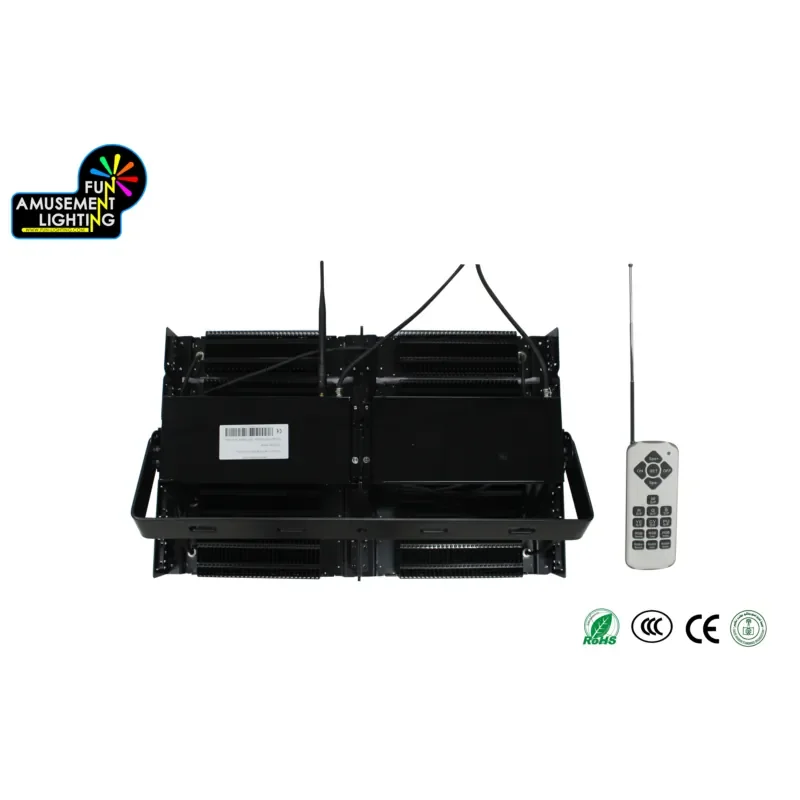 Professional Outdoor Waterproof IP68 Explosion Proof 500W RGB COB LED Flood Light High CRI 90 180 Beam Angle Remote Control