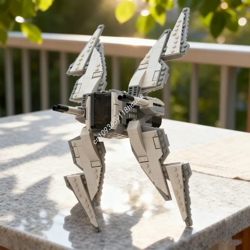 

493pcs MOC Virago StarViper Class Starfighter Model Building Blocks Architecture DIY Christmas Gifts Creative Idea Toy Kids