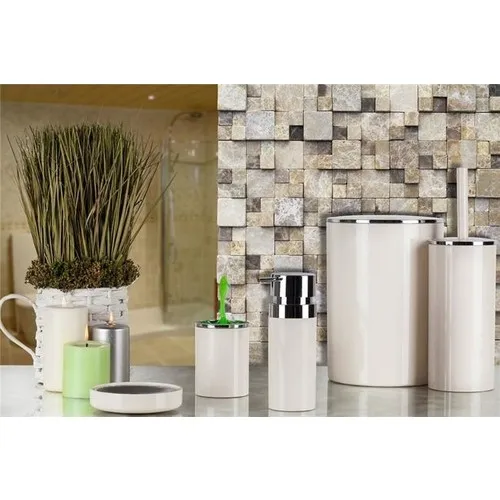 Primanova Lenox Beige 5 Piece Bathroom Set