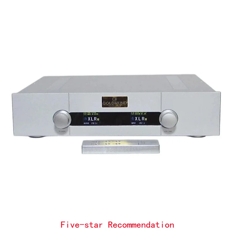 T2500 Flagship Tube Preamplifier, Fully Balanced Hi-Fi Audiophile Stereo Preamp with Remote Control, XLR/RCA Input & Output