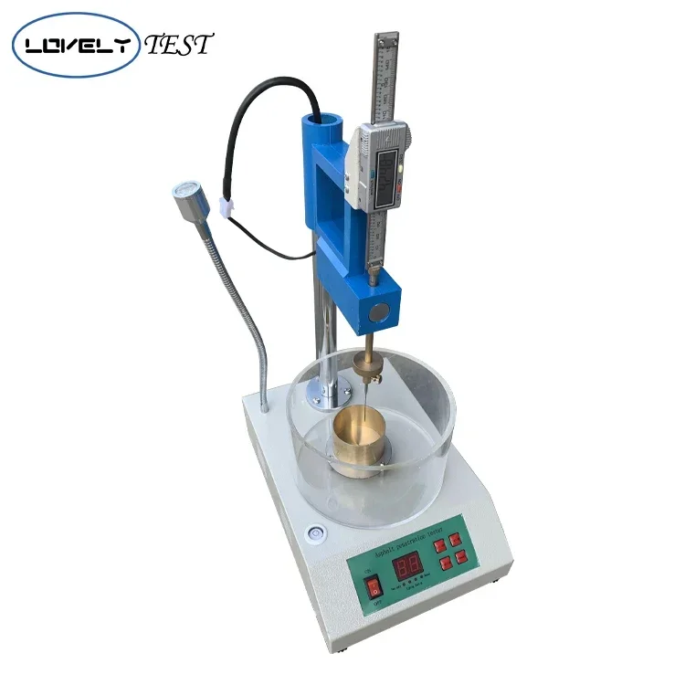 مقياس اختراق البيتومين الأسفلت لاختبار الاختراق مع معدات الاختبار الاحترافية لبيع المسطرة الرقمية لبناء الطرق