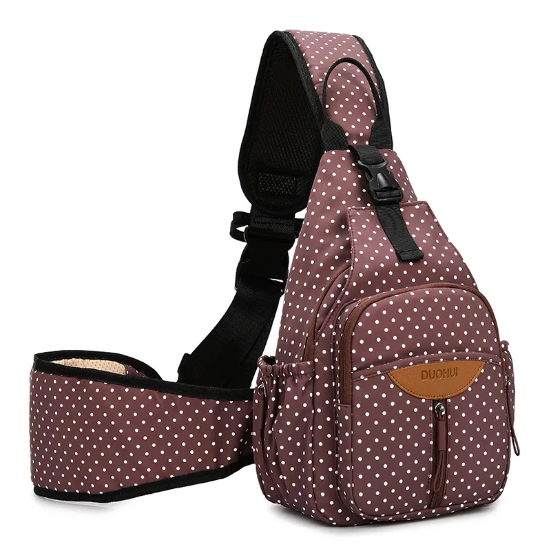Baby strap bag, baby holding artifact for young age, multi-purpose mommy bag, maternal and infant breast bag,