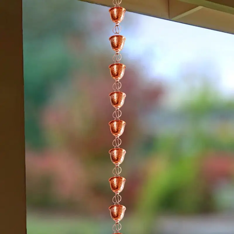 Pure copper bell pendant living room balcony wind chime shop homestay bell guest