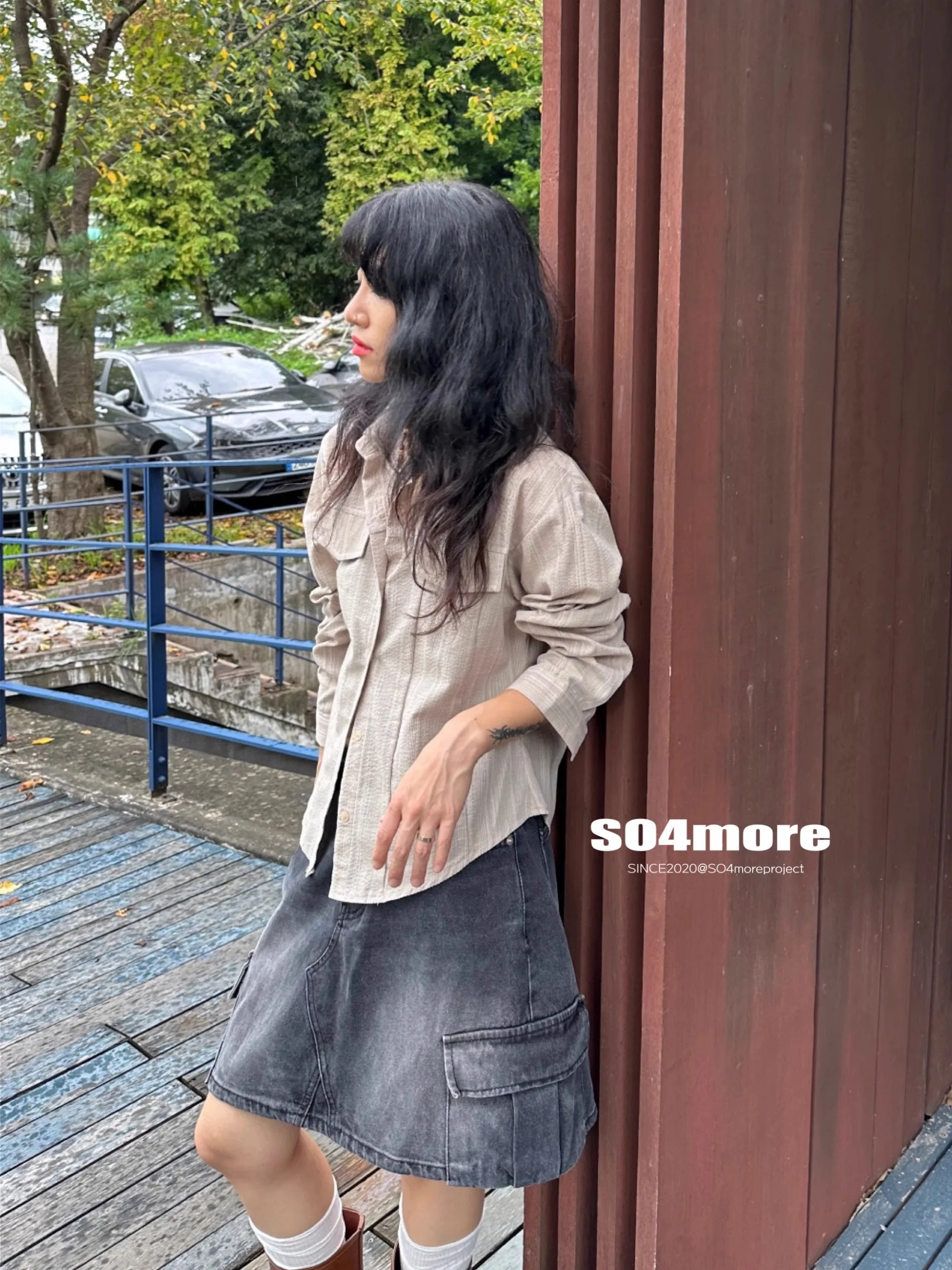 ريترو مخطط طويل Sve فضفاض irt مع كيت Personali حصريًا من البولي ايثيلين للنساء كاجوال Faion Premium Quali