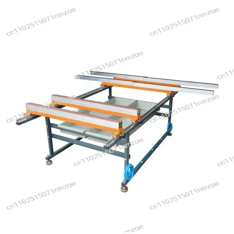 Industrial Adjustable Workbench 2400x850mm - High Precision Door Window Fabrication Workstation