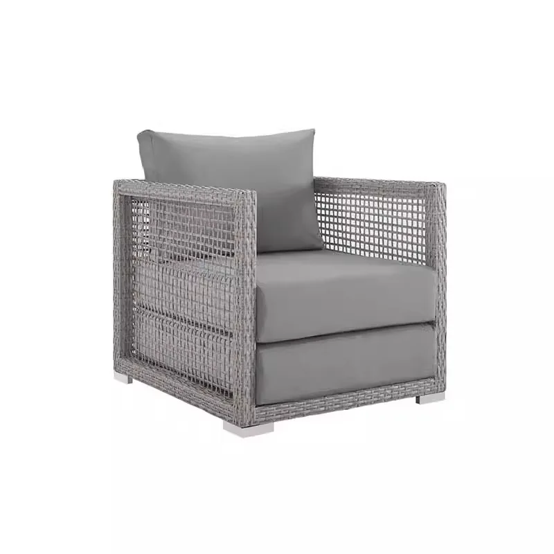 Outdoor rattan sofa courtyard leisure outdoor garden balcony sun room rattan sofa furniture outdoor leisure