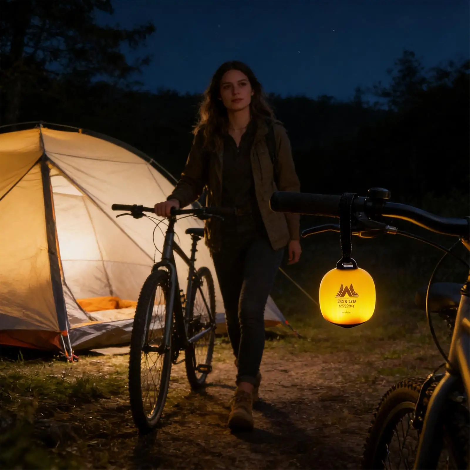 充電式キャンプランタン-5-モード調整可能な-led-シリコンライト防水ポータブルランタンキャンプハイキングロードトリップ用