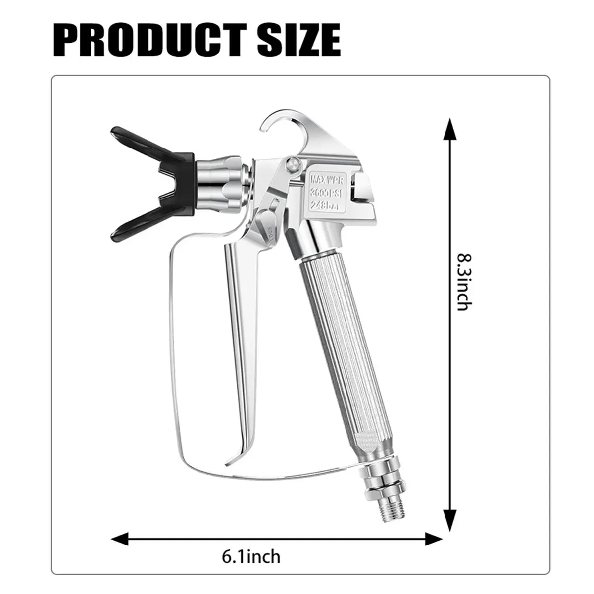 BHBL High Pressure Airless Paint , Quality Airless , with Tip & Nozzle Guard Pump Sprayer