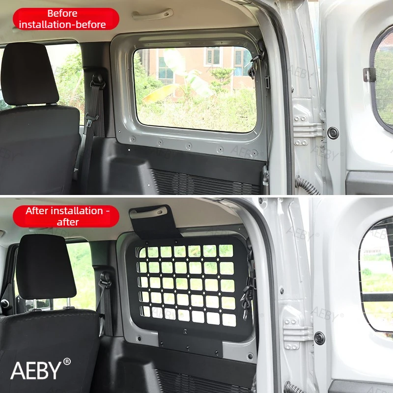 For Suzuki Jimny 2019-2026 Side window storage,Interior window extension storage rack,panel,Trunk side storage rack,Accessories
