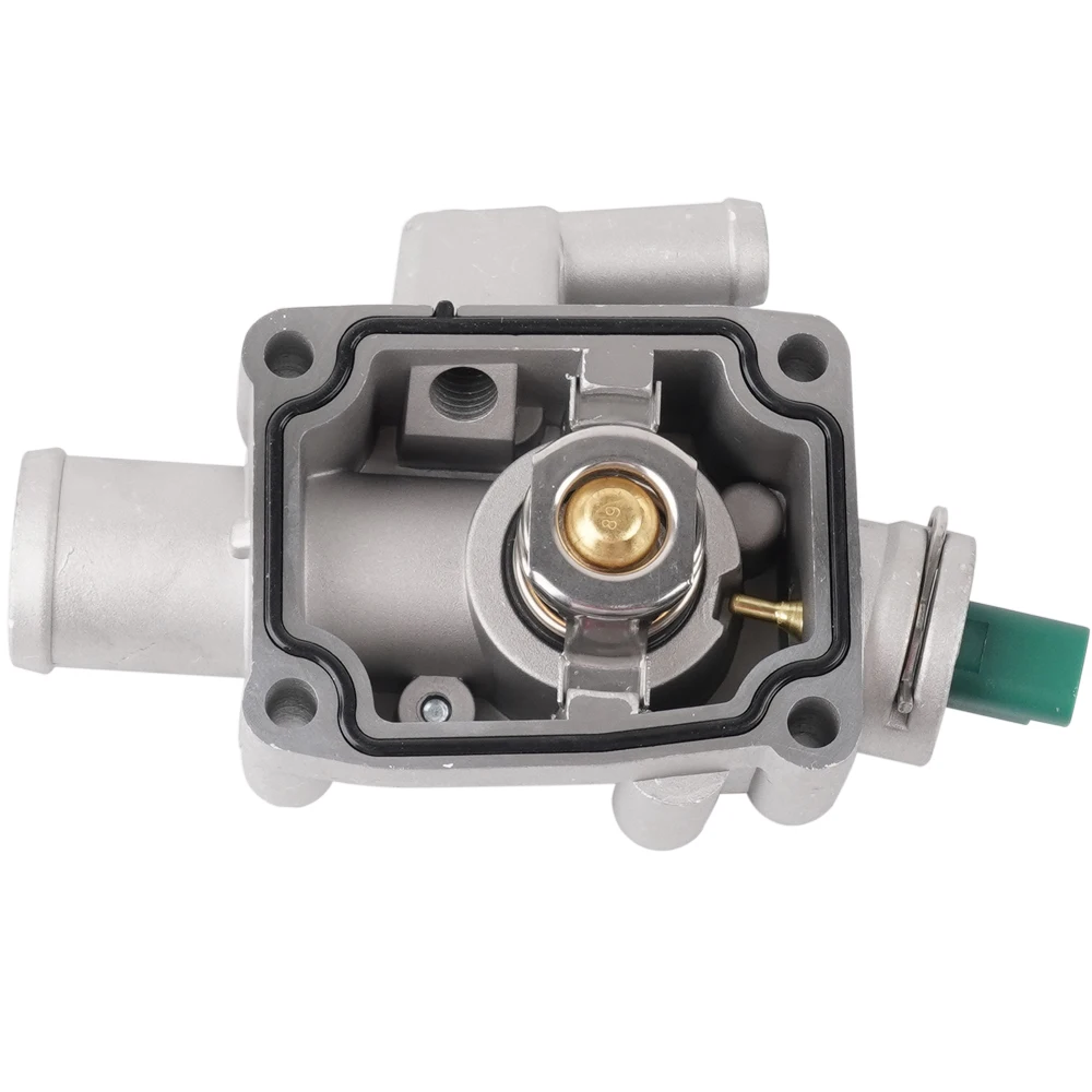 Aluminum engine coolant thermostat with aluminum housing, suitable for Peugeot partners 206 207 307 308 1007, Citroen C2 C3 C4