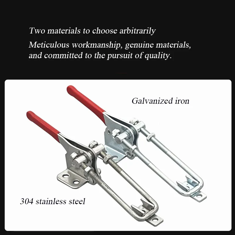 90 Degree Heavy Duty Latch Type Quick Jig Fine Workmanship Adjustable Anti-Slip Toggle Latch Catch Clasp