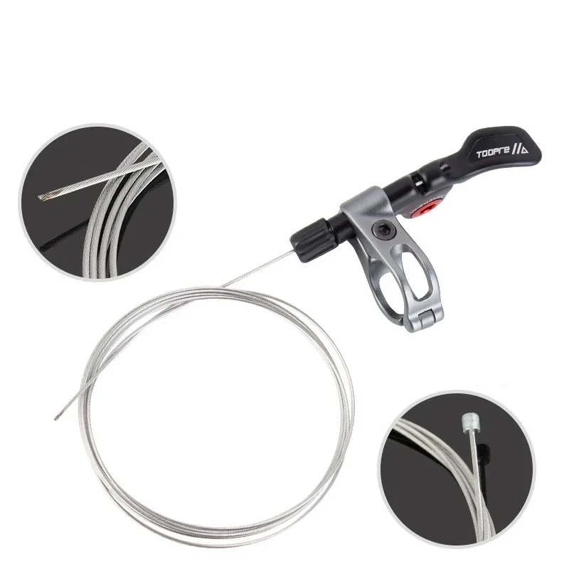 TOOPRE Mountain Bike Telescopic Seat Post Remote Lockout EIEIO Aluminium Alloy Wire Controller Bicycle Parts view 3