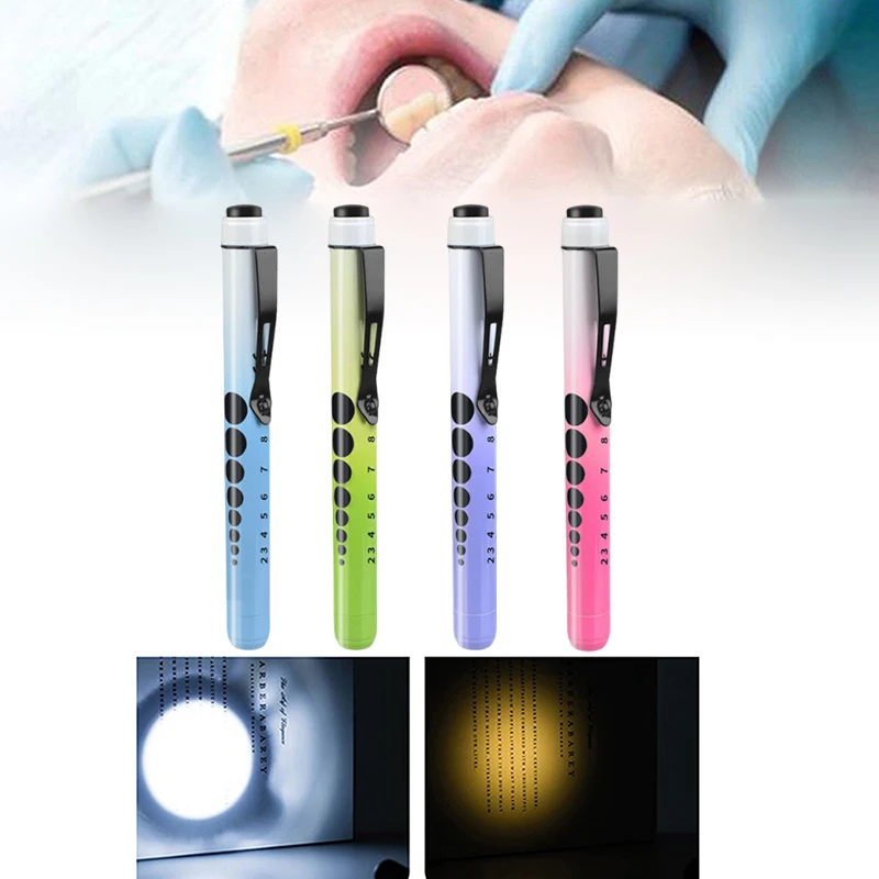 

Medical Pen Light Portable Pocket LED Penlight Torch Otoscope Flashlight Ophthalmoscope For Doctor Nurse Emergency First Aid