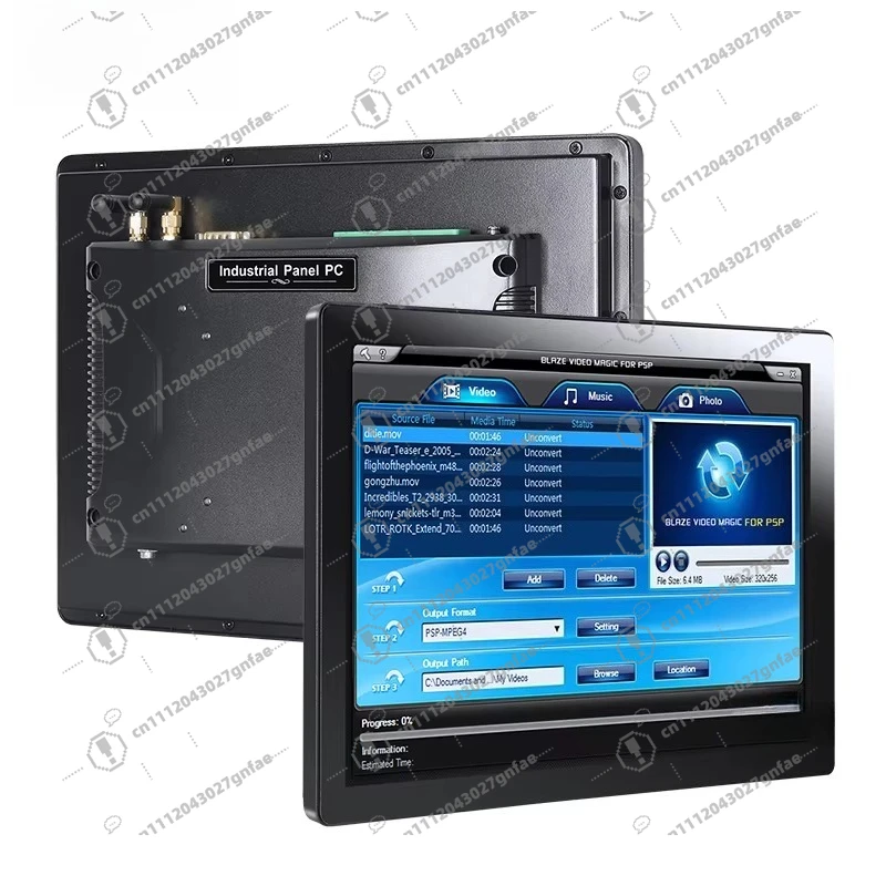 21.5-Inch Android 12 All-in-One Capacitive Touch Screen Waterproof IP65 Industrial Panel 18.5 Industrial Computer Accessories