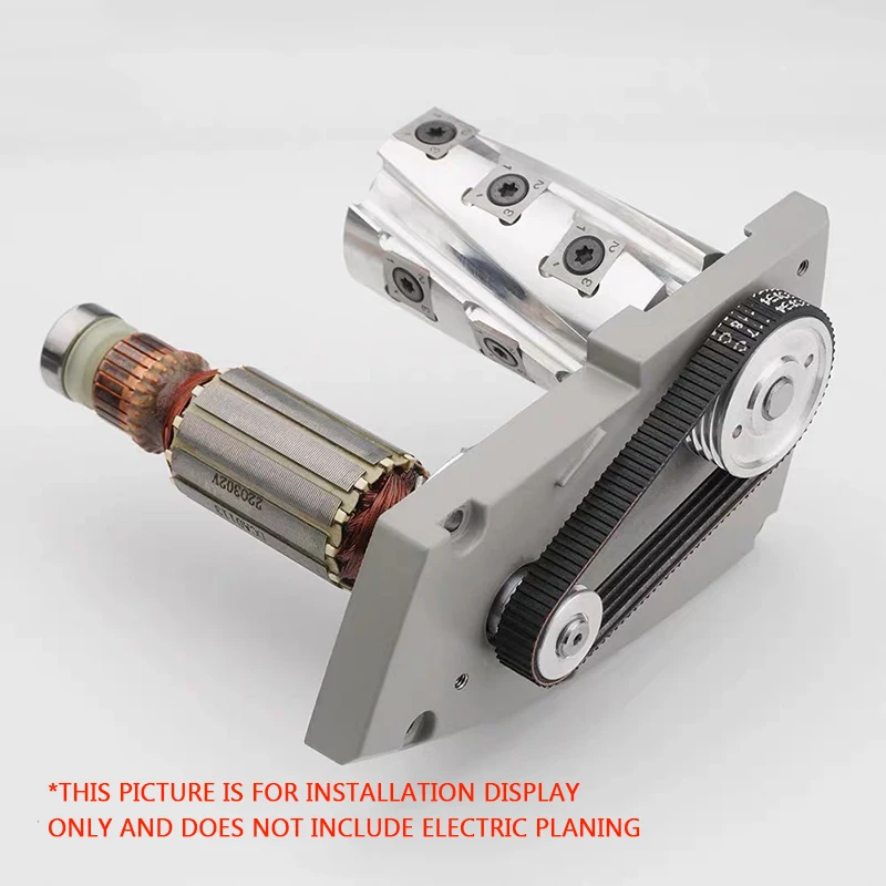

Electric Planer Spiral Blade Shaft Is Suitable for Dongcheng Ff-82X1 Woodworking High-Speed Bearing Spiral Cutter Shaft