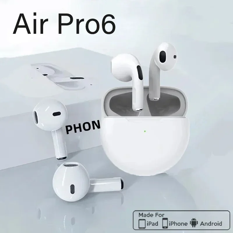 10pcs Pro6 TWS Wholesale  Wireless Bluetooth Earphones Headphones Mini Earpone Headset For Xiaomi Android Apple iPhone Earbuds