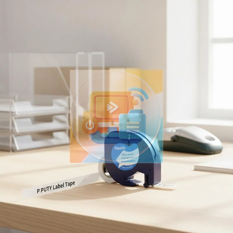 Compatible Label Tapes Multi Color Clear Print Home Office Inventory Sorting Fits LT200 LT100H LT100T LT2000