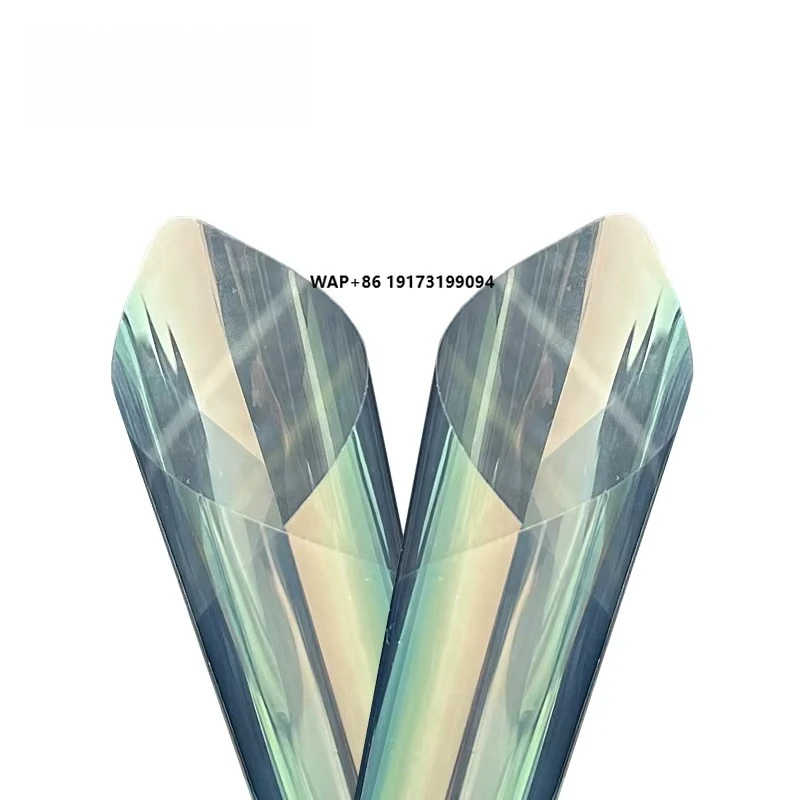 

2024 Popular Color Purple Green Chameleon Window Film VLT74% IRR99% Purple Chameleon Car Window Tint Film 5years Warranty Stable