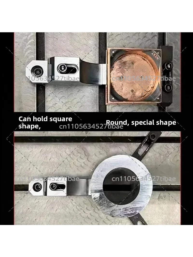 Heavy-Duty One-Way Toad Pliers CNC Mold Processing Side-Fixed Anti-Warp Multi-Station Precision Vise Clamp for Manufacturing