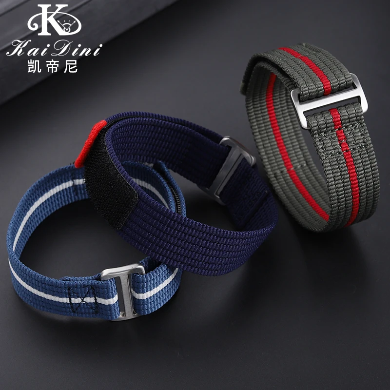 22mm High Quality Nylon Watch Strap for Seiko for Tudor Collar Hidden FXD/Biwan/1958 Series Canvas Military Sport Men Watchband